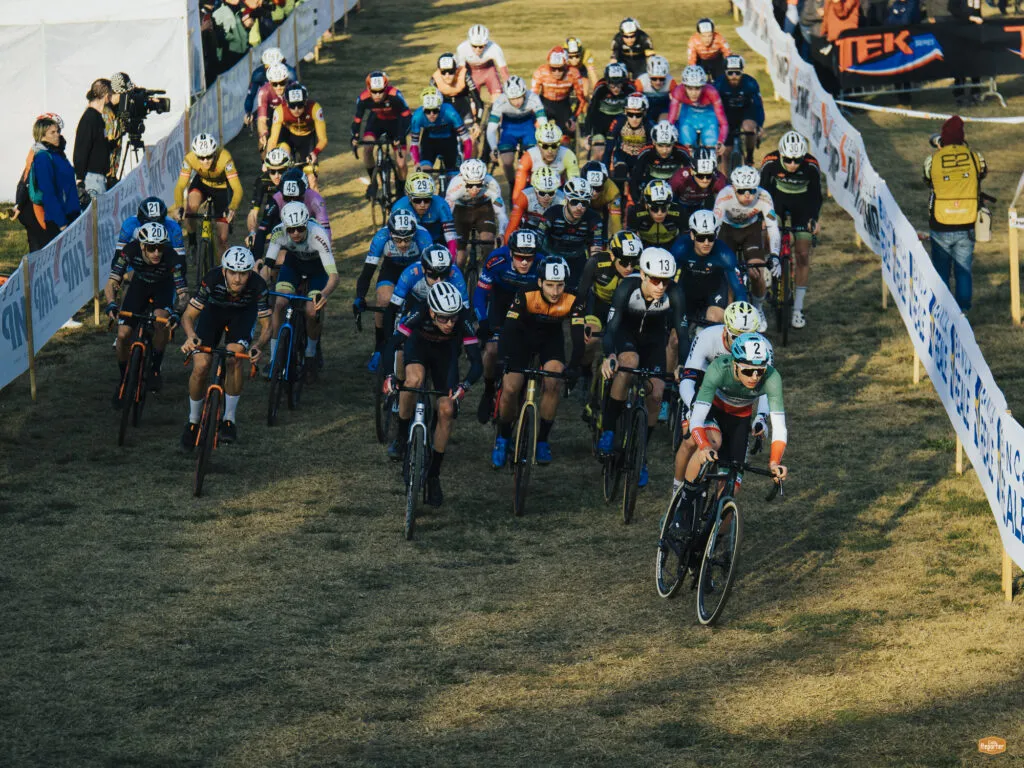 Turin international cyclocross 2022. partenza