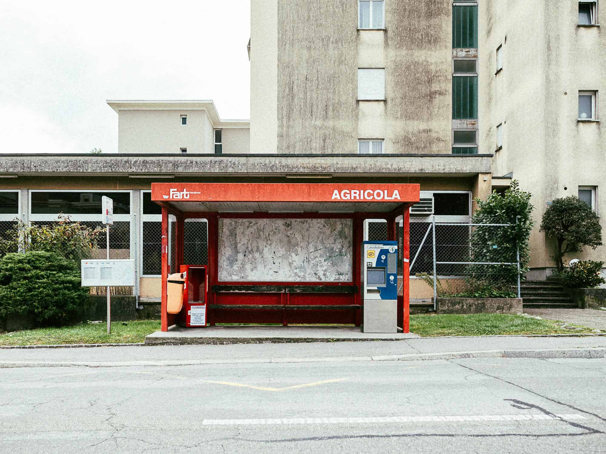 Yes, even bus stops are fascinating. Dead Ends & Dolci, 2024